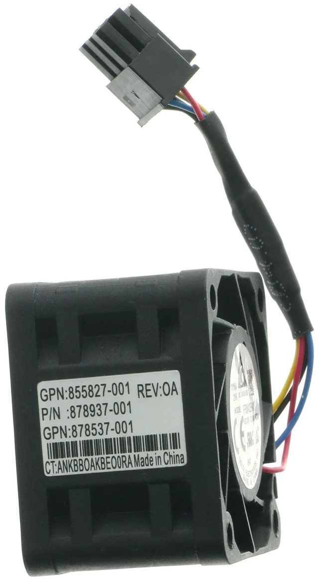 Alt view image 4 of 4 - Server Fan Module Replacement for HP ProLiant DL120 Gen10 / DL160 Gen10, P/N 855827-001 878937-001 878537-001, Fan Model FFB0412EN-00, DC 12V 2.1A, 6-Pin (5-Wire)