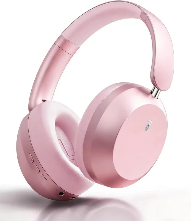Main image of Wentronic Y05 Wireless Bluetooth Headphone, Noise Cancelling, Pink
