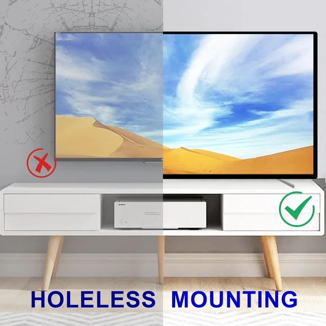 Alt view image 2 of 5 - TV Base Stand, TV Stand Legs Replacement Compatible with Hisense 75U6K