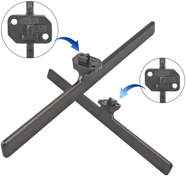 Alt view image 5 of 5 - TV Base Stand, TV Stand Legs Replacement Compatible with Hisense 75U6K