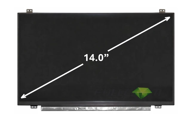 Alt view image 3 of 5 - FULLCOM New LCD Replacement Screen (Non Touch) 14.0 Inch NV140FHM-N62 FHD 1920x1080 (with Tabs) IPS 30 Pin Matte for Lenovo SD10L75997 00NY446 for Laptop/Display/Screen/LCD Application