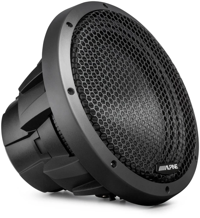 Main image of Alpine HDZ-W12 12" Subwoofer ^^ 800W RMS, Dual 4-Ohm Voice Coils, Grille