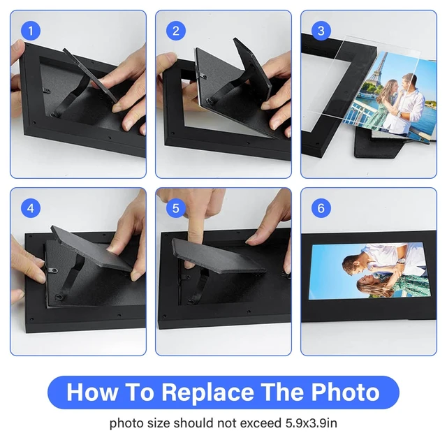 Alt view image 3 of 5 - Security Camera, Hidden Camera Frame, Spy Camera Photo Frame, Nanny Cam