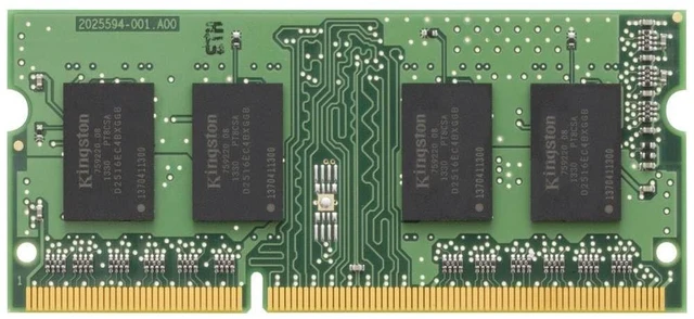 Main image of Kingston ValueRAM 4GB 1600MHz PC3-12800 DDR3 Non-ECC CL11 SODIMM SR x8 Notebook Memory (KVR16S11S8/4)
