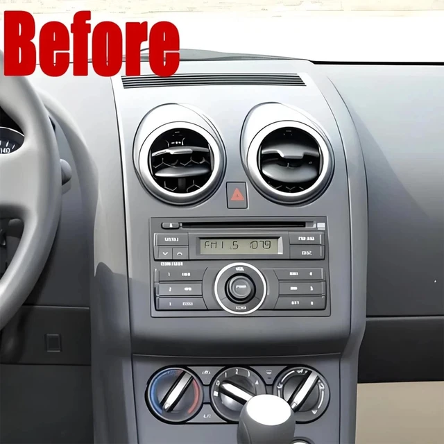 Alt view image 2 of 5 - PHEZEN 7 inch Touchscreen Car Stereo for Nissan Rogue 2008-2011, Android 15 Car Radio with Carplay & Android Auto GPS Navigation BT Mirror Link WiFi Backup Camera 2+32G