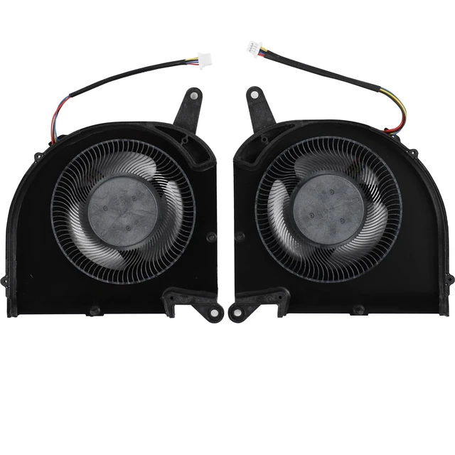Alt view image 2 of 5 - CPU+GPU Cooling Fan for Gigabyte Aero 15 OLED SA 17 HDR XA RP75XA RP77XA