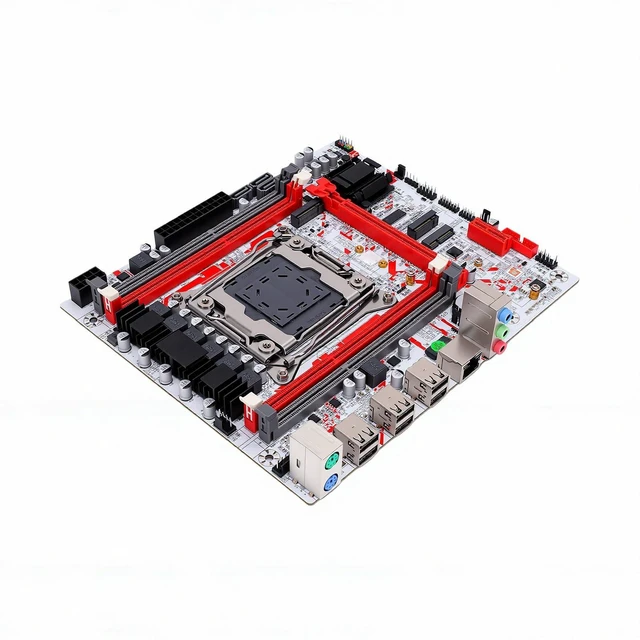 Main image of VBESTLIFE X99 Gaming Motherboard, Micro ATX Computer Motherboard with M.2 NVMe NGFF Interface 8 Phase Power Supply 4 Channel DDR3 128GB, for LGA 2011 3 E5 V3 V4 DDR3 CPU