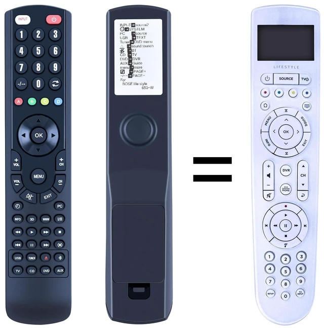 Main image of RC-X35L Replacement Remote for Bose Lifestyle 650/600/550 Media Center