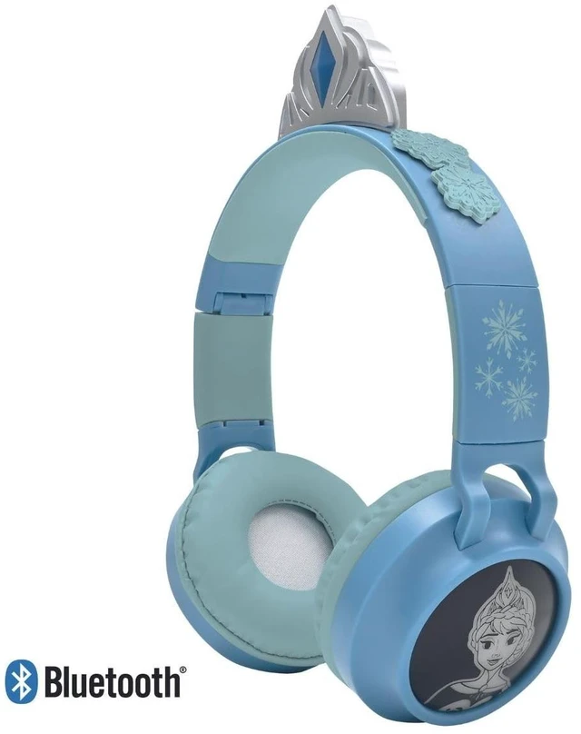 Alt view image 2 of 5 - LEXiBOOK HPBT015FZ Disney Frozen 3D Design Bluetooth Headphones