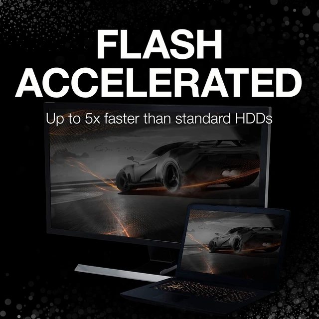 Alt view image 4 of 5 - Seagate FireCuda 1TB Solid State Hybrid Drive Performance SSHD 3.5 Inch Sata 6Gb/s Flash Accelerated Cache for Gaming PC Desktop (ST1000DX002)
