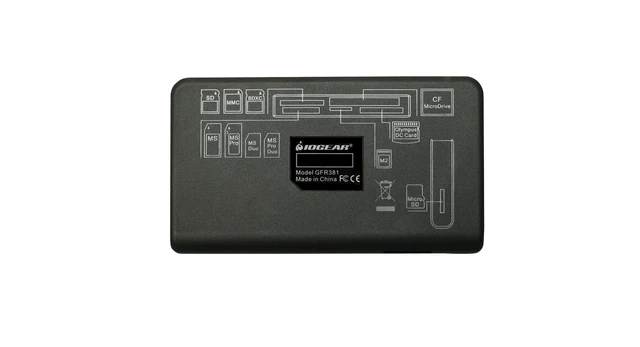 Alt view image 4 of 5 - IOGEAR USB 3.0 Compact Flash Memory Card Reader - Rate Up To 5Gbps - Read 5 Cards Simultaneously - SDXC/SDHC/SD/Micro SDXC/Micro SD/Micro SDHC/M2/MS/CF/UHS-I - Plug N Play - Mac / Win - GFR381