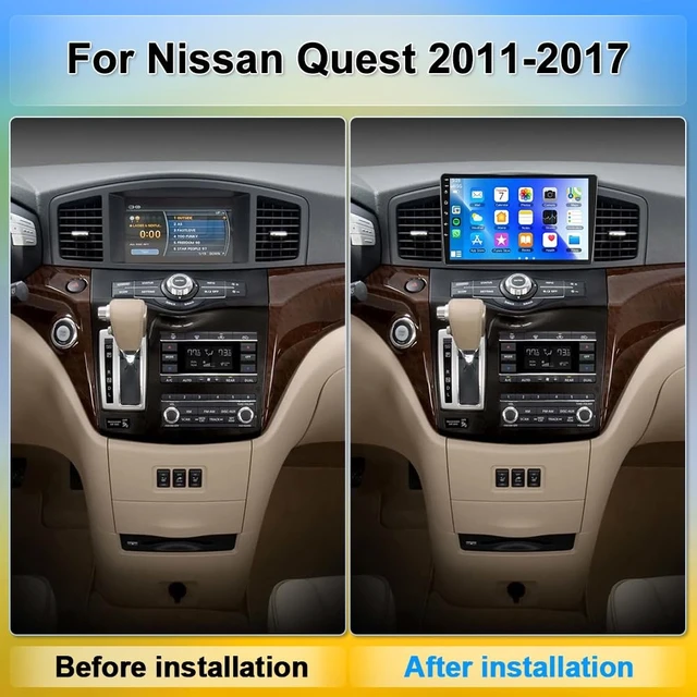 Alt view image 2 of 5 - 4G+64G Car Stereo for Nissan Quest 2011-2017 Android 15 Player