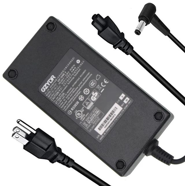 Main image of AC Adapter for Msi Gaming Laptop Charger 180W for Msi Laptop Charger Replacement GS40 GS60 GS70 GS65 GS63 GS63VR GT60 GT70 GL62M GL72M GE60 GE62 GE72 GS73VR for Msi Power Supply