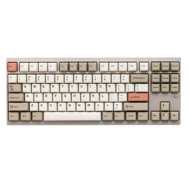 Alt view image 3 of 5 - KIBU WOBKEY Crush80 Reboot TKL Mechanical Keyboard, Tool-Free Quick-Release CNC Aluminum Custom Gaming Keyboard, Tri-Mode Wireless, VIA Programmable RGB, Kailh Cocoa Switch(Pro Warm Silver)