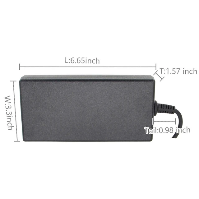 Alt view image 3 of 5 - AC Adapter for Msi Gaming Laptop Charger 180W for Msi Laptop Charger Replacement GS40 GS60 GS70 GS65 GS63 GS63VR GT60 GT70 GL62M GL72M GE60 GE62 GE72 GS73VR for Msi Power Supply