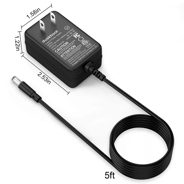 Alt view image 2 of 4 - duskhoot AC/DC Adapter for Charging Stanley FatMax PPS12CF PPS12C 12V 1200