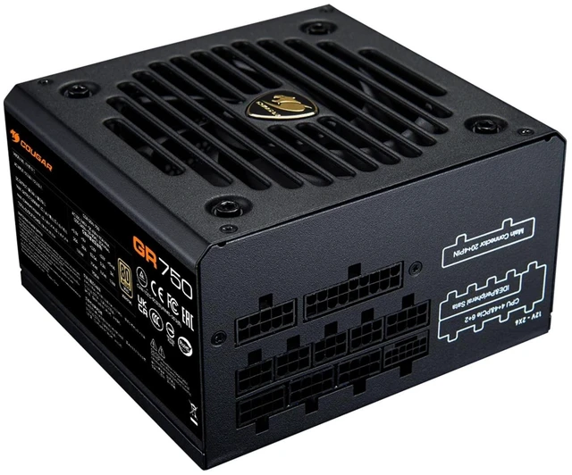 Main image of COUGAR GR750W 750W Power Supply - 80 Plus Gold, ATX 3.1 & PCIe 5.1 Ready