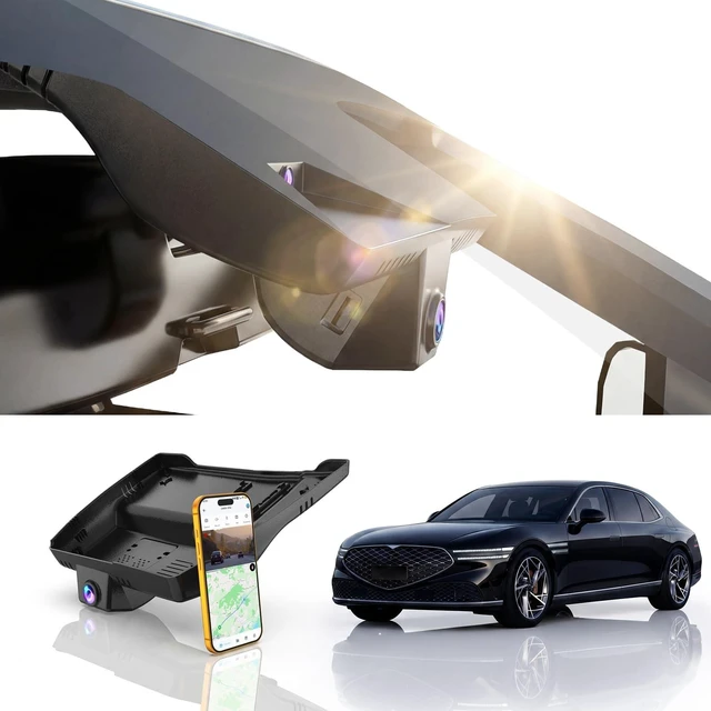 Main image of GATGIT OEM-Fit 4K Dash Cam fit for Genesis G90 2023-2026 OEM Factory Look