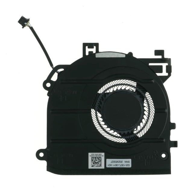 Alt view image 2 of 4 - CPU Cooling Fan Replacement for Dell Latitude 5340 2-in-1, 09WH82 9WH82 023.100TJ.0011, EG50040S1-CU70-S9A, DV5V 0.4A, 4-Pin Internal Fan