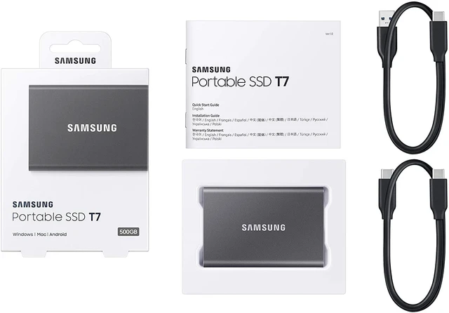 Alt view image 5 of 5 - Samsung Portable SSD T7 2TB