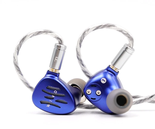 Main image of BQEYZ Wind Coil Bone Conduction+10mmDD Hybrid in-Ear Monitor Gaming Earbuds Deep bass Wired headrphone for Musician Audiophile (Blue 4.4mm)