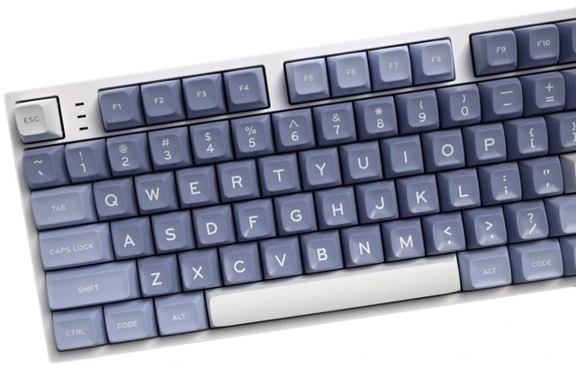 Main image of Owpkeenthy 173 Keys PBT Cherry Profile Keycaps Set, Gaming Replacement Full Keys AntiWear for 60%100% ANSI/ISO Mechanical Keyboard SA Fish