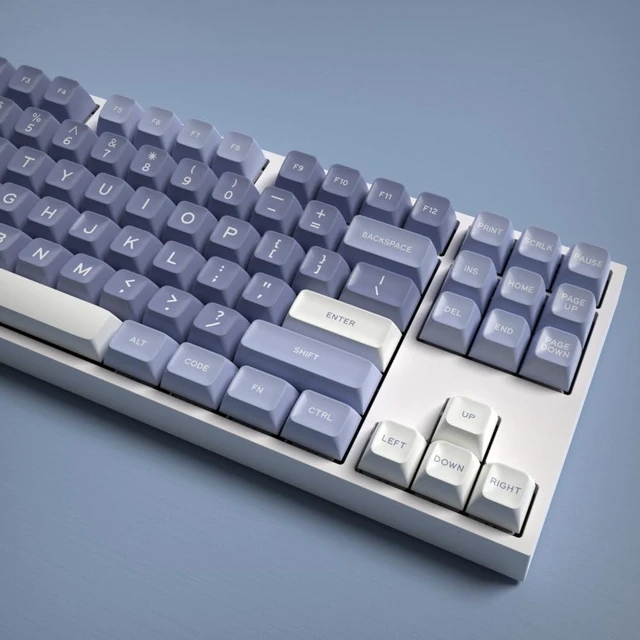 Alt view image 4 of 5 - Owpkeenthy 173 Keys PBT Cherry Profile Keycaps Set, Gaming Replacement Full Keys AntiWear for 60%100% ANSI/ISO Mechanical Keyboard SA Fish