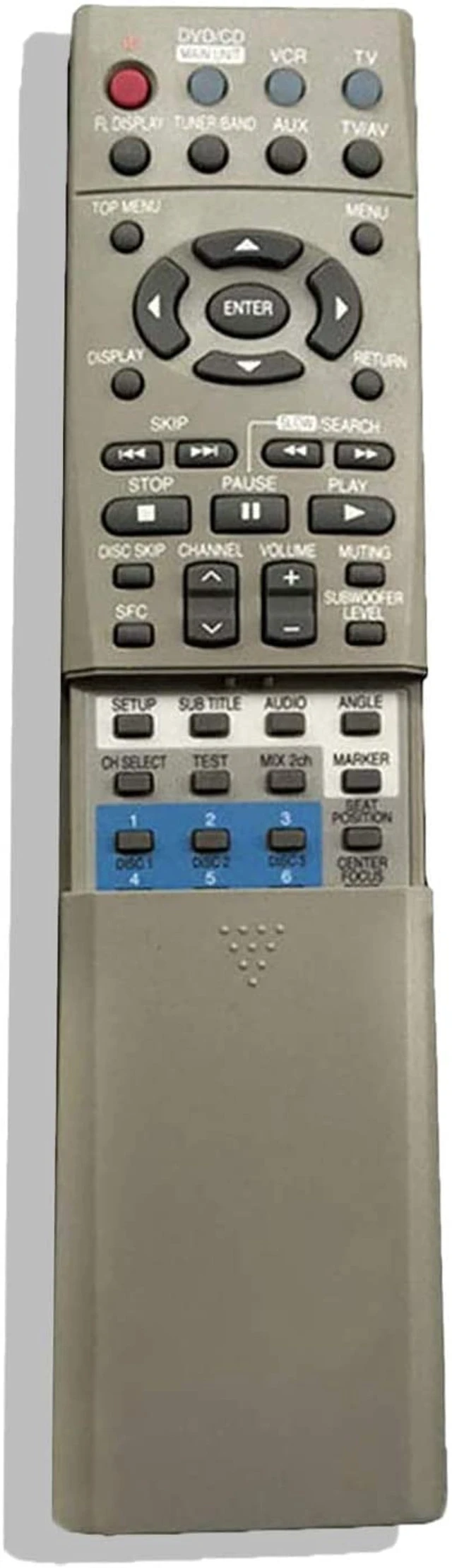 Alt view image 2 of 2 - General Replacement Remote Control Fit for EUR7502XG0 /XF0 /XE0 SA-HT75 SC-HT75 SCHT467 SCHT65 DVD