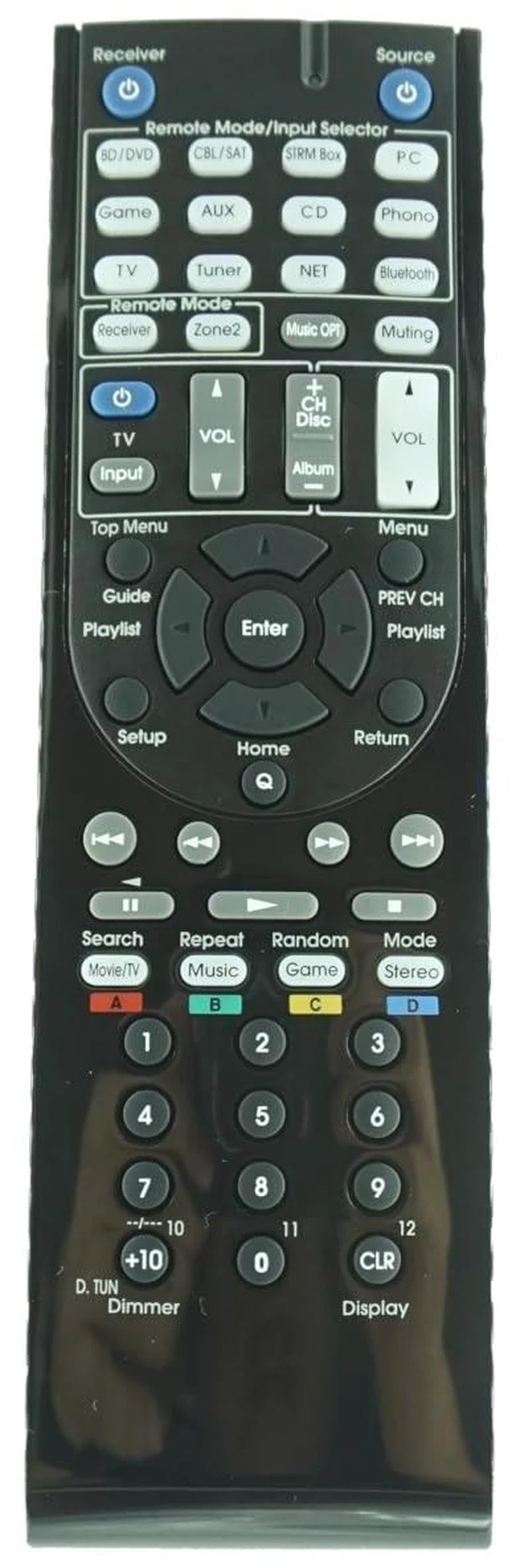 Main image of HCDZ Replacement Remote Control for Onkyo RC-880M TX-NR636 HT-RC660 HT-S7700 HT-R693 TX-NR838 TX-NR737 Integra 24140881 RC-881M DTR-30.6 7.2-Channel Network A/V Receiver