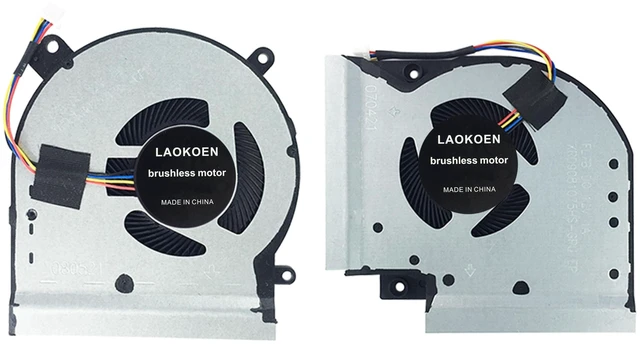 Alt view image 2 of 5 - New Replacement Cooling Fans for ASUS ROG Strix Scar II Gaming Laptop GL504 GL504G GL504GS GL504GM GL504GV GL504GW GL504GV-DS74 S5C S5CS S5CM Series FK7T FK7U DFSCK221051820 DFSCK221151810 Fan