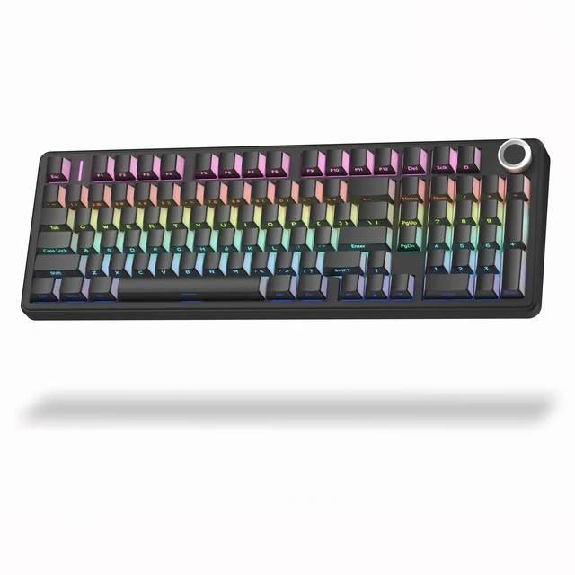 Main image of Aula F99 Pro Wireless Silent Mechanical Office Keyboard with Knob Num Pad