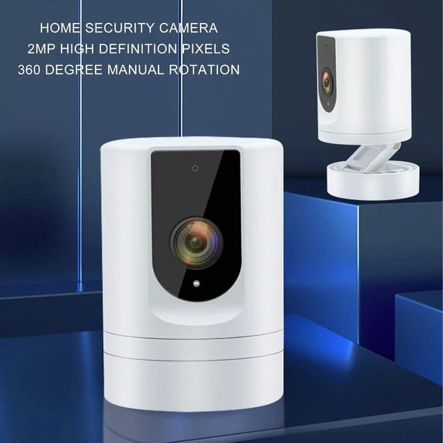 Alt view image 2 of 5 - XUMIUZIY Home Security Camera, 1080P 360 Rotation 2.4GHz Wi Fi Indoor Camera, Two Way Talk, Motion Detection, for Family, Office