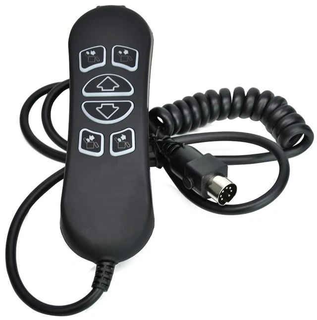 Main image of HSW306 6 Button 7 Pin Lift Chair Remote Control for HHC Hand Control Switch
