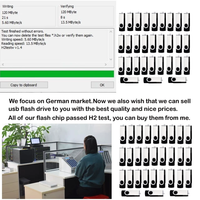 Alt view image 3 of 4 - lcwamy USB 128MB USB Flash Drive 100 Pack Thumb Drive Bulk Wholesale Flash Drive 100 Pack USB Flash Drives Pack (Not 128G)