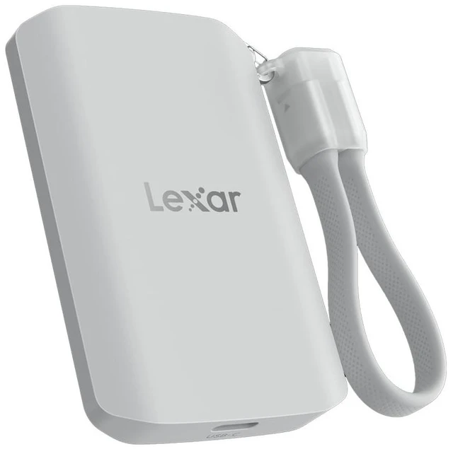 Main image of Lexar 2TB ES5 Magnetic External SSD, Up to 2000MB/s, Compatible w/MagSafe, USB-C Smartphones, iPhone 15/16 or Above, PC, Mac, Supports Apple ProRes & Samsung Pro Video, Silver (LES5XXX002T-RNWNU