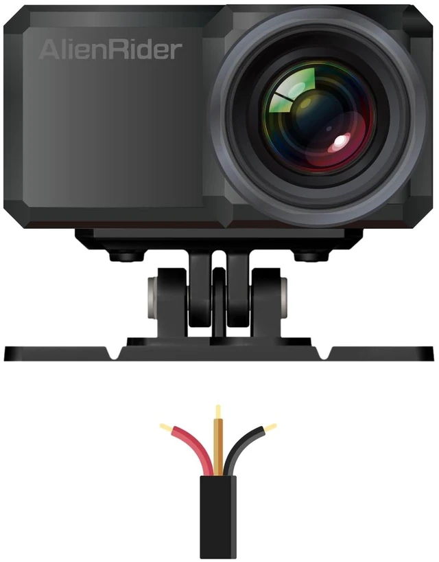 Main image of AlienRider M11 Motorcycle Dash Cam, 1080P HD WiFi Motorcycle Camera, IP68 Waterproof, Anti-Shake Recording, App Preview & Download, Loop/Audio Recording, Supports 128GB TF Card