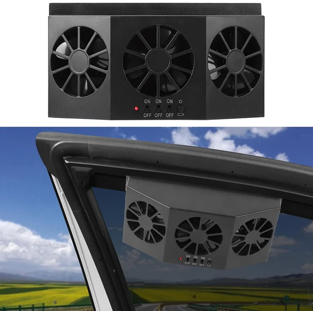 Main image of Portable Car Cooling Fan, Car Solar Fan, Car Ventilator, for Car Ventilator