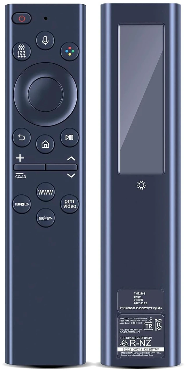 Main image of BN59-01386D TM2280E Replacement Solar Voice Remote Control for Samsung TV