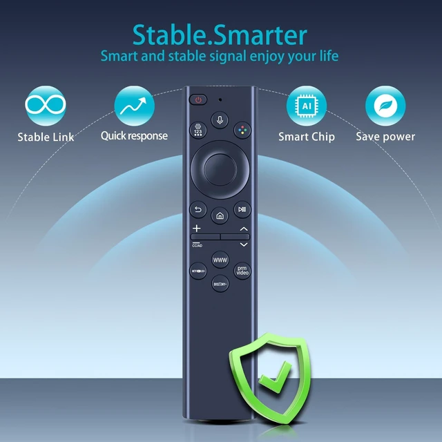Alt view image 2 of 5 - BN59-01386D TM2280E Replacement Solar Voice Remote Control for Samsung TV