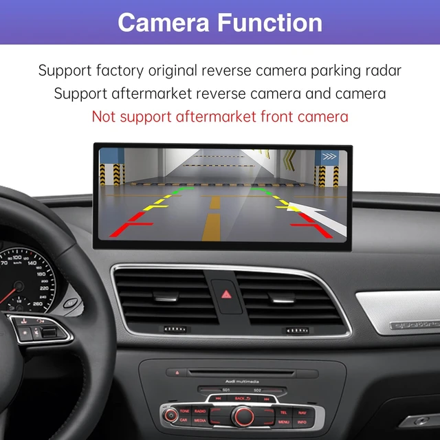 Alt view image 5 of 5 - Road Top 12.3" CarPlay Screen for Audi Q3 2013-2018 Year