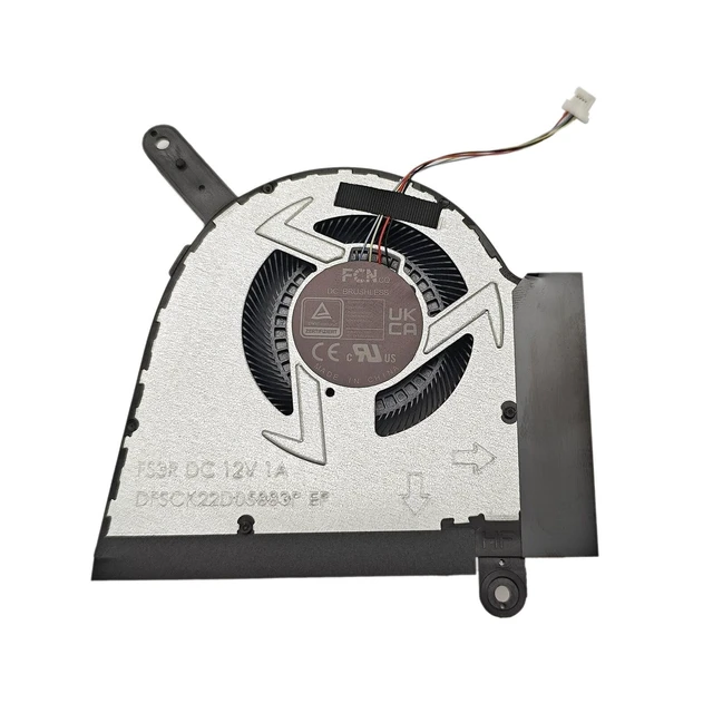 Alt view image 4 of 4 - BestParts CPU+GPU Cooling Fan fits ASUS TUF Gaming F16 (2024) FX607J
