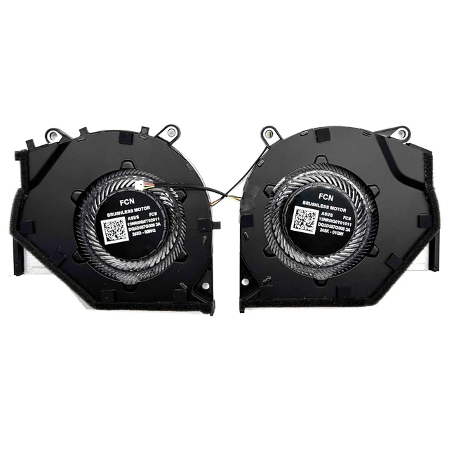 Alt view image 2 of 4 - New CPU+GPU Cooling Fan Replacement for ASUS 2024 ROG Zephyrus G16 GU605M (GU605MZ GU605MY), P/N: 13NR0IQ0T02011 13NR0IQ0T01011 (Only fits RTX 4090/4080 GPU Series)