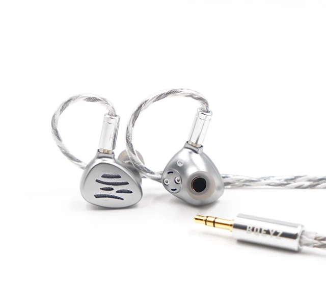 Main image of BQEYZ Wind Coil Bone Conduction+10mmDD Hybrid in-Ear Monitor Gaming Earbuds Deep bass Wired headrphone for Musician Audiophile (Silver 3.5mm)