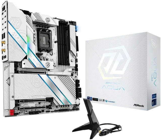 Main image of ASRock Z890 Taichi Aqua Intel Core Ultra LGA1851 RL-ILM DDR5 9200 MHz 256 GB EATX Motherboard Thunderbolt Wi-Fi 7