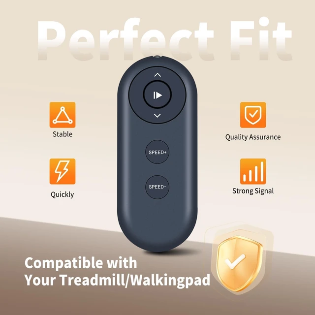 Alt view image 5 of 5 - WDZP New Walking Pad Replacement Remote Control fit for Stepwaver 3HP Walking Pad Treadmill STW-Incline