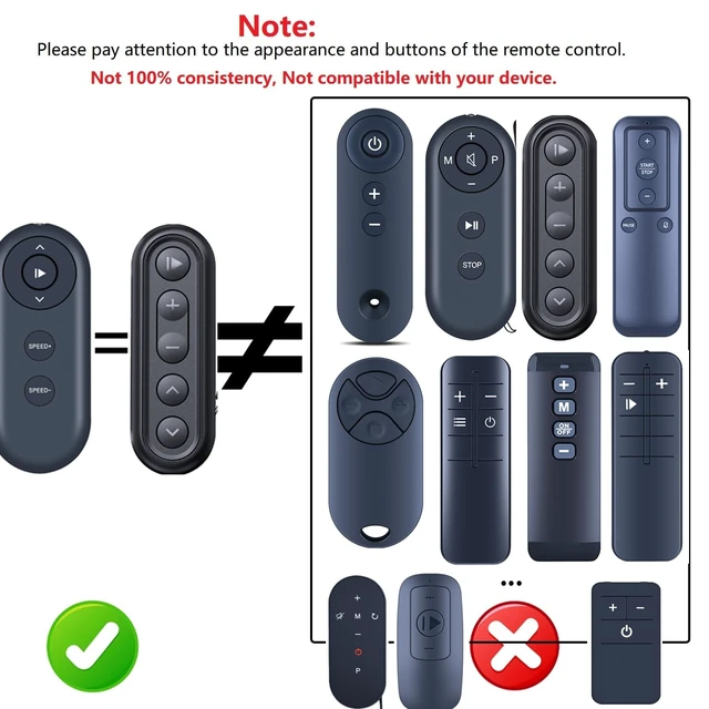 Alt view image 4 of 5 - WDZP New Walking Pad Replacement Remote Control fit for Stepwaver 3HP Walking Pad Treadmill STW-Incline