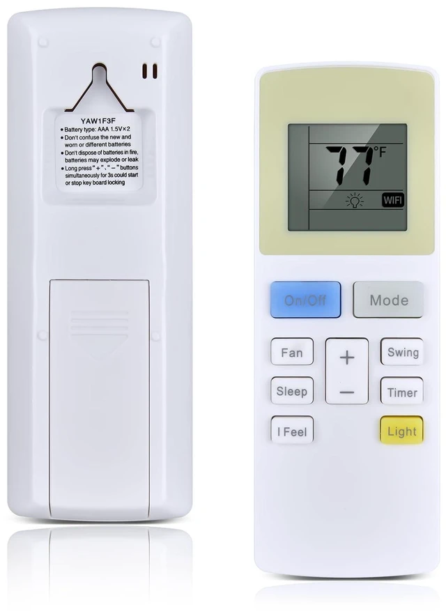 Main image of New Replacement AC Remote Control for TOSOT Portable and Window Air Conditioner, Fit for GPC06AK-A6NNA1A, GPH10ARC-A6NNA1A, GPC05AK-A6NNA1A, GPC08ASB-A6NNA1A, GJC10BR-A6NRNJ1A (Fahrenheit Unit)