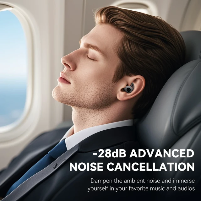 Alt view image 3 of 5 - Bluripp Sleepals Micro Sleep Earbuds for Side Sleepers, Black