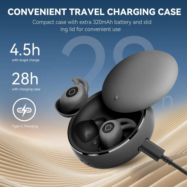Alt view image 5 of 5 - Bluripp Sleepals Micro Sleep Earbuds for Side Sleepers, Black