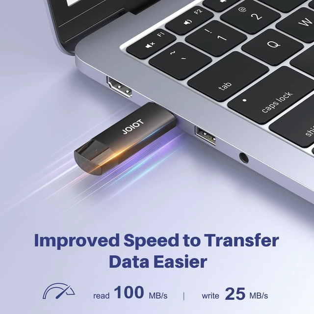 Alt view image 2 of 5 - 64GB USB C Flash Drive Dual USB 3.0 Flash Drive Type C + USB A Portable Type-C Flash Drive 2-in-1 USB-C Thumb Drive for Smartphone Tablet Computer Mac iPhone 16/17 Black